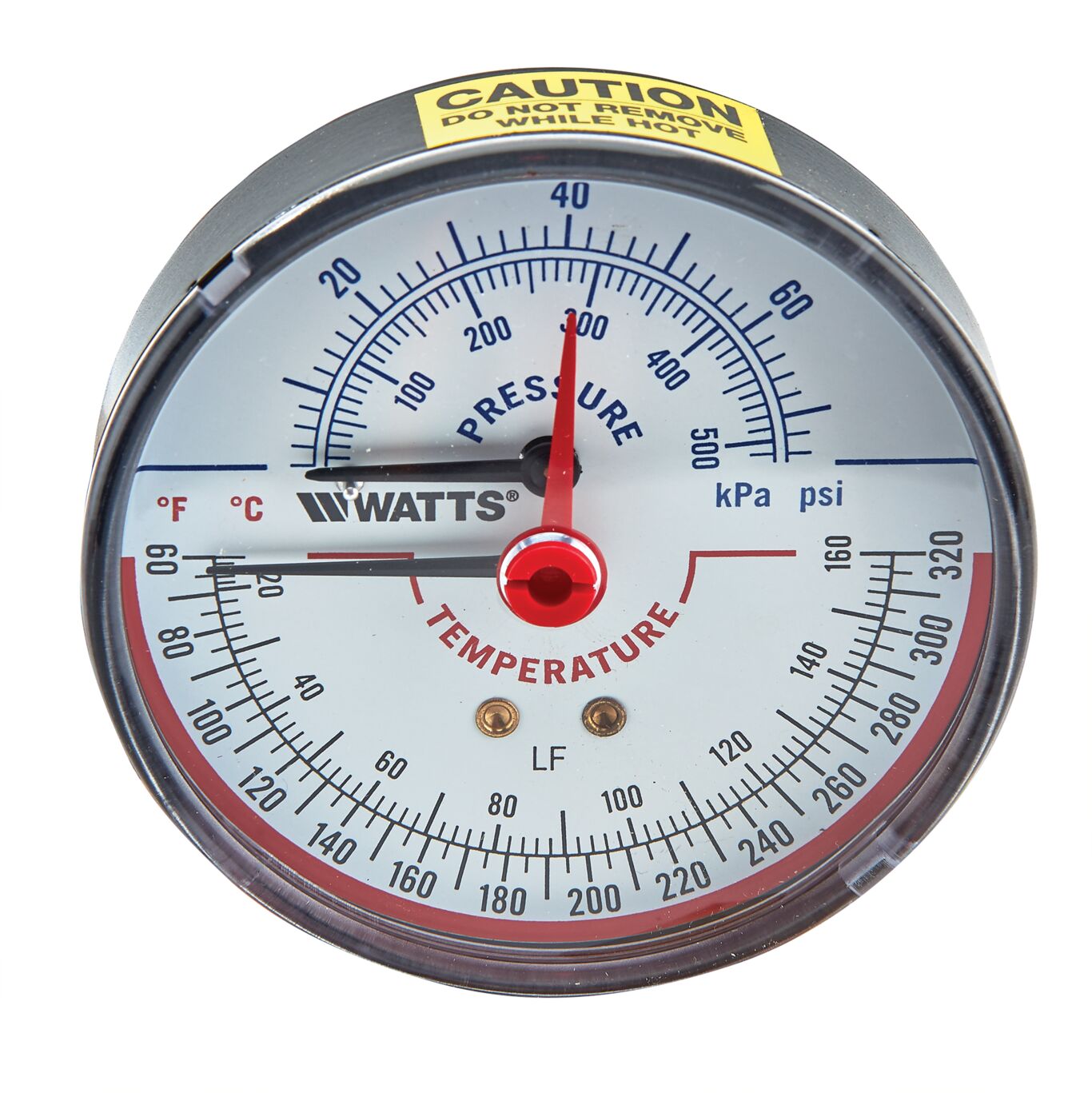 Product Image - Lead Free Pressure and Temperature Gauge