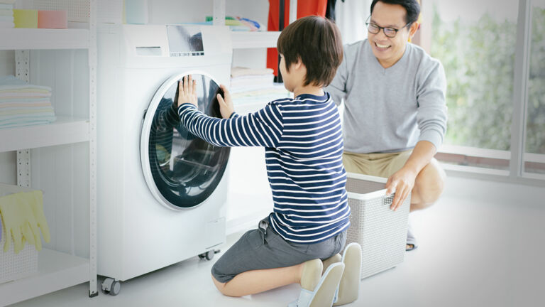 Washing machine load on sale in watts