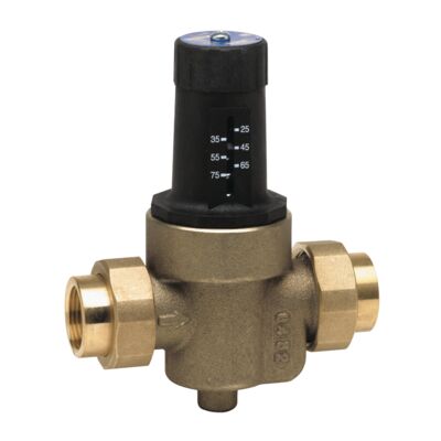 Watts 1 Sweat Double Union Pressure Reducing Valve CxC -  -  Plumbing, Electric & Lighting Wholesale