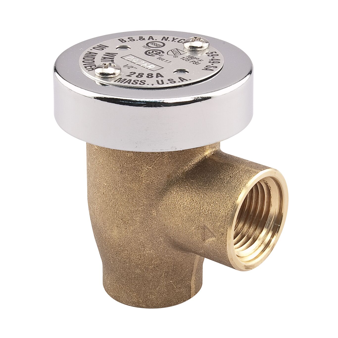 Brass Anti-Siphon 3/4 in. Control Valve Backflow Preventer Irrigation