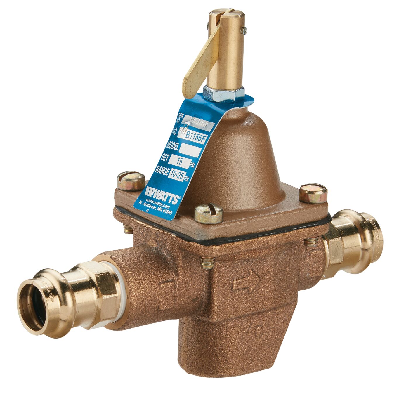 Watts 0386423 1/2 Feed Water Pressure Regulator