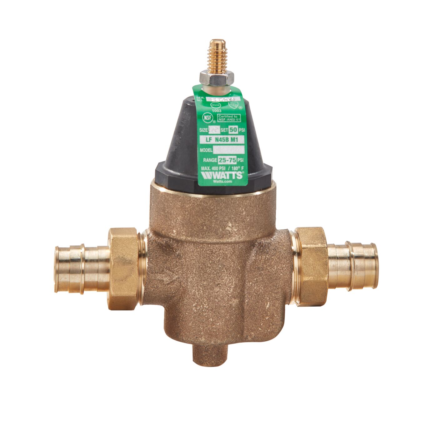 Quick connect pressure regulator. 3/8 quick connect. 60 PSI. Certifie