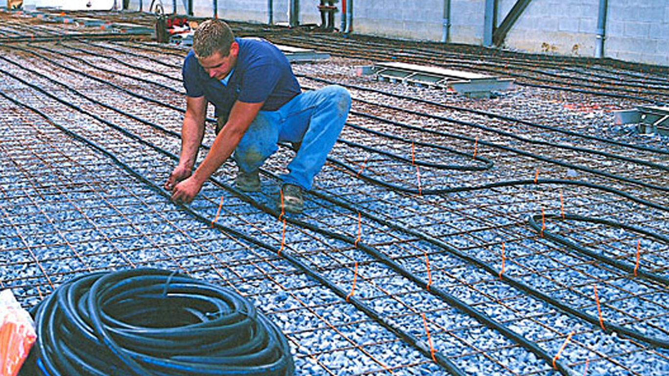 Volkswagen Dealership Flaunts Waste Oil fired Radiant Heat System -2