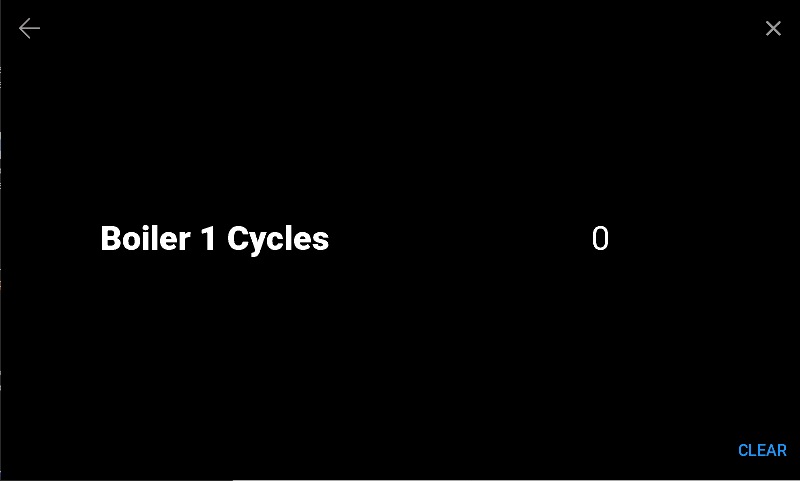 Boiler 01 to 16 Service Cycles Alert