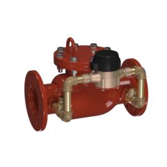 Product Image Steel detector check valve flange with bypass, Cubic feet meter