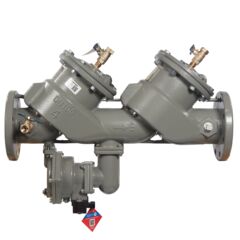 Lead Free MasterSeries In-Line Reduced Pressure Zone Assembly Backflow Preventer, Less Shutoff Valve and Flood Sensor