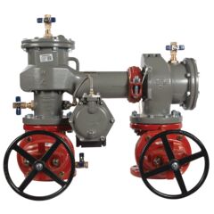 Lead Free MasterSeries N-Pattern Reduced Pressure Zone Assembly Backflow Preventer, Domestic NRS Gates and Flood Sensor