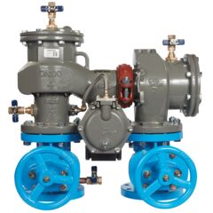 Lead Free MasterSeries N-Pattern Reduced Pressure Zone Assembly Backflow Preventer, NRS Gates and Flood Sensor