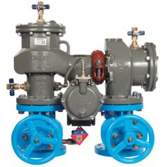 Lead Free MasterSeries N-Pattern Reduced Pressure Zone Assembly Backflow Preventer, NRS Gates and Flood Sensor