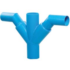 Product Image - Reducing Dbl Long Turn Wyes Blueline FRPP NH - Large - Angle