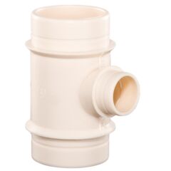 Product Image - Reducing Sanitary Tees Plenum Plus PVDF NH - Angle