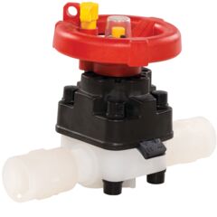 Product Image - Diaphragm Valves Whiteline PVDF SF - Angle