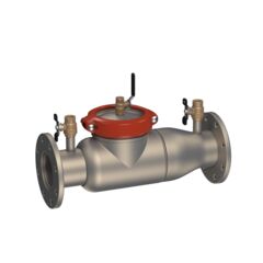 Stainless Steel Double Check Valve Backflow Preventer Assembly, Less Shutoffs, Fire Flow Switch Checks