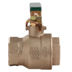 Full Port Lead Free Ball Valve with Test Cock