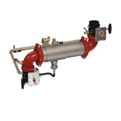 Product Image - Stainless Steel Reduced Pressure Detector Backflow Preventer Assembly, Maxim, Grooved Butterfly Shutoffs, Link Check Modules, Less Meter, Z Pattern