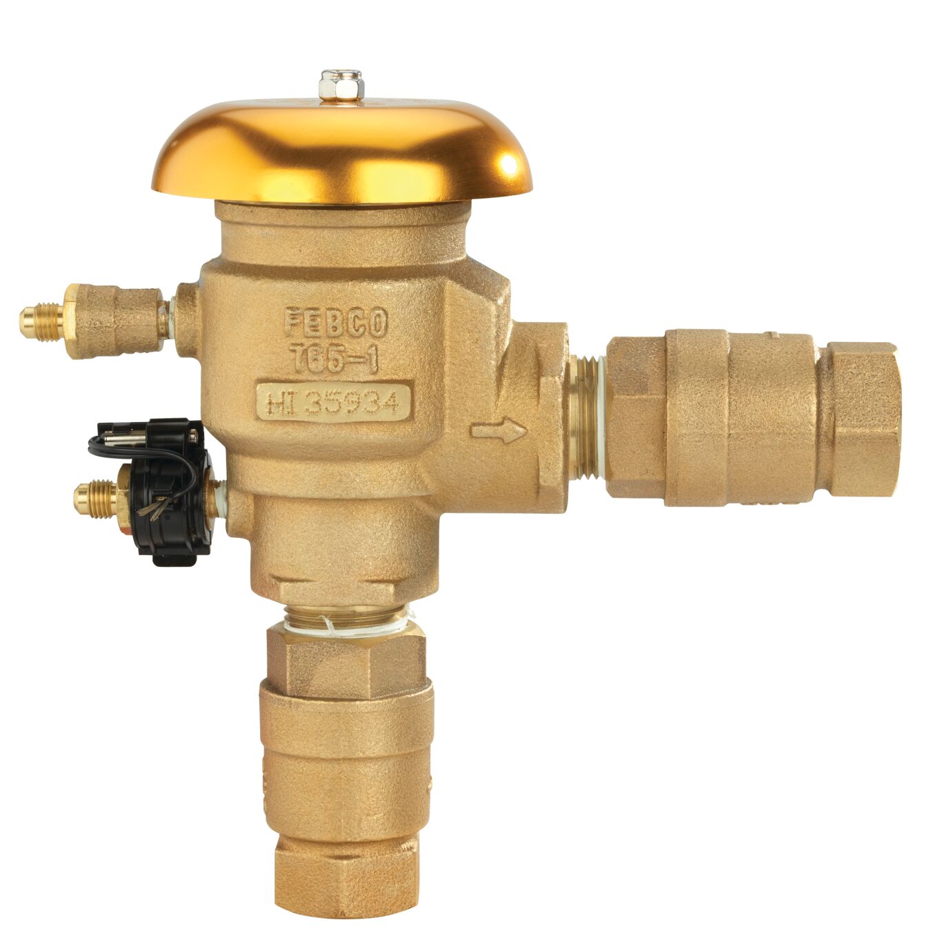 Product image Relief valve with temp sensor