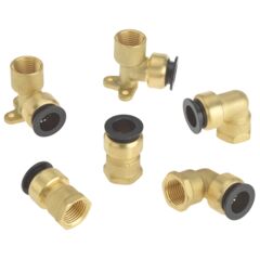 Product Image - Aqualock Brass Fittings for Shower Install Kit Female