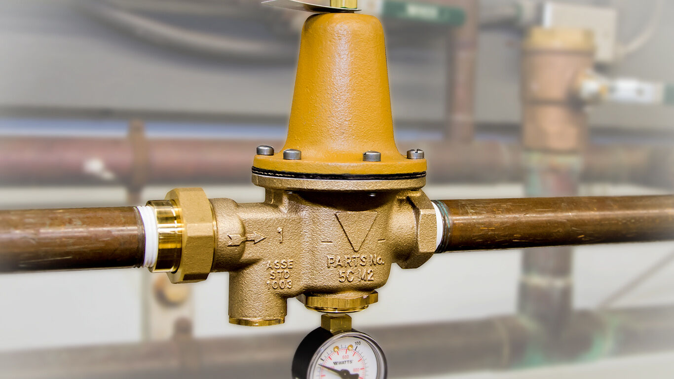 Water Pressure Regulator Replacement and Adjustment 