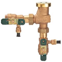 Product Image 3/4 In Bronze Freeze Resistant Pressure Vacuum Breaker, Quarter Turn Shutoff, Union Connections, Tee Handles