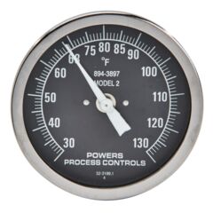 Product image - HydroGuard Thermometers black 